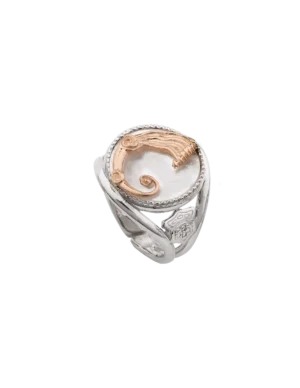 G. B. SPADAFORA ANELLO DRAGO NUANCE BIANCO